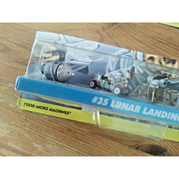 Galoob Micro Machines #35 Lunar Landing Factory Sealed - 75030 1994 Edition - Picture 4 of 10